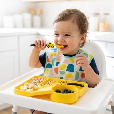 Assiette bebe | Antidérapante Incassable