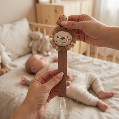 Pacifier Clip | Safe & Practical Baby Soother Holder - Univers Nest