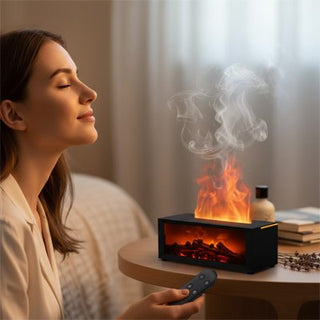 White air humidifier by Univers Nest, designed to add moisture to the air for healthier indoor environments.