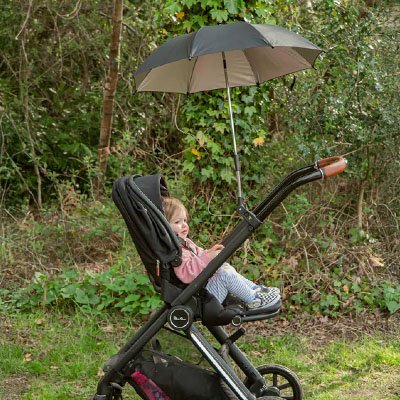Ombrelle pour poussette | Protection Solaire Ajustable - Univers Nest