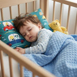 Ergonomic children's pillow from Univers Nest with supportive design for comfortable sleep for kids.