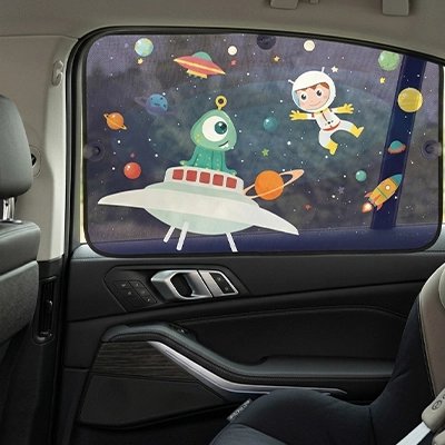 Pare soleil voiture bébé | Protection UV - Univers Nest