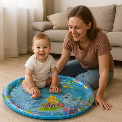 Tapis d'eau bebe | Éveil Sensoriel - Univers Nest