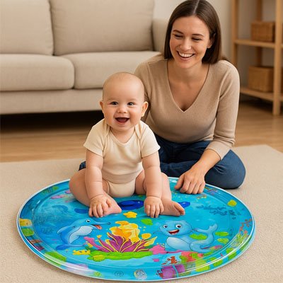 Tapis d'eau bebe | Éveil Sensoriel - Univers Nest