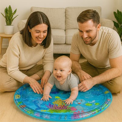 Tapis d'eau bebe | Éveil Sensoriel - Univers Nest