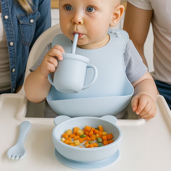 BPA-Free Baby Tableware Set | Non-Slip & Safe for Babies - Univers Nest